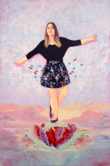 "nicht weit von ihr"